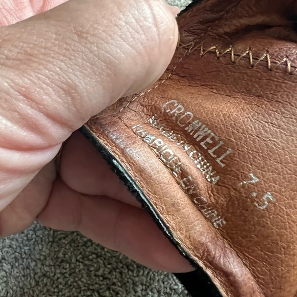 Jeffrey Campbell Cromwell Women’s 7.5 Black Suede SilverTip Western Ankle Boots - Picture 7 of 7